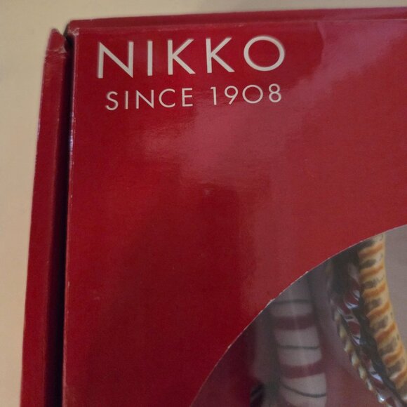 New in Box Nikko 2-pc. Christmas Dip Set Candy Cane Pattern - Picture 8 of 11